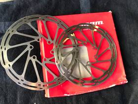 Sram 710845917523 2 Pack Centerline Cycling Disc Brake Rotor 160mm / 140mm Used 6 Bolt