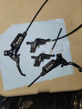 92.5020.281.730 Sram New Guide 4-piston Hydraulic Disc Brakeset Set
