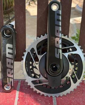 Agnt7524 Sram Red D1 Dub 170mm Crankset With Quarq Powermeter Chainring 48/35t 12spd