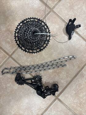 Bu-ld6151-rd6137 Sram Nx Eagle Groupset 12 Sp Shifter Rear Derailleur Chain Cassette