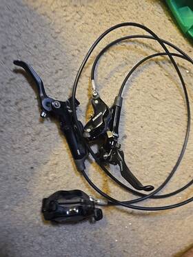 Db-gde-rsc-b1 Sram Guide Rsc 4 Piston Mtn Bike Hydraulic Disc Brake Lever/caliper Set With Hoses