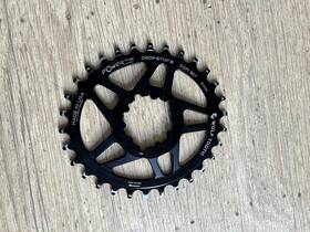 Oval-sdm30-b Sram Wolf Tooth Oval 32t Direct Mount Chainring 3-bolt