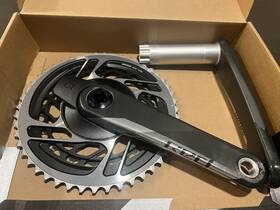 Pm-red-d1 Sram Red Axs Power Meter Carbon Crankset 2 X 12 D1 48/35t Dub Spindle 170mm