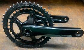 Rl5c1sj Sram Rival Bb30 Crankset 170mm X 46/36t 110 Bcd Glide R Used Gc Black