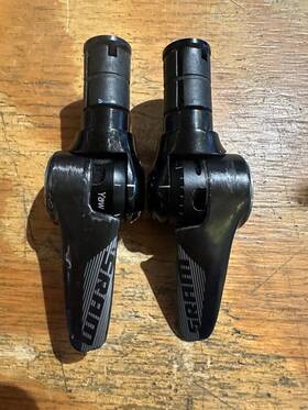 Sl-1190-r-a1 Sram Sl-1190 R2c 11 Speed Carbon Aero Shifters Tt Tri 2x11 Msrp 347