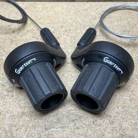 Srt500r Sram Vintage Grip Shift Twist Shifters 3 X 8 Speed Srt 500r 81 11 Nos