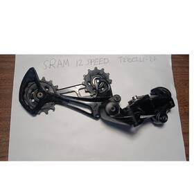 T210ct21-2a Sram 12 Speed Rear Derailleur Long Cage Aluminum Black Mountain Bike