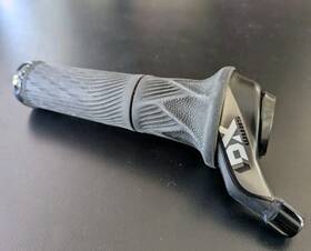 Ts-x0-1-b1 Sram X01 Eagle 12-speed Black Grip Shifter - Twist Shift