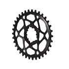 Srov34bk Absolute Black Spiderless Gxp Dm Oval Chainring