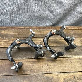 T.c.80 Star Vintage Bmx Caliper Brake Set Black Front Rear Old School 80s 90s