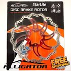 Starlite Alligator Disc Brake Rotor Red Mtb Road Bike
