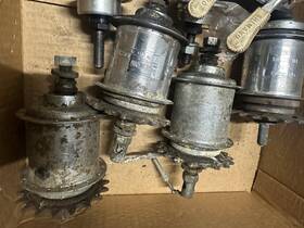 Sab3 Sturmey-archer Vintage Used 4 Lot 3 Spd Bicycle Rear Hub Drum Brake 28h Raleigh