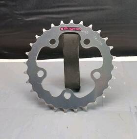 74j-28 Sugino Chainring 28 Tooth 74bcd Alloy Road Mtb Triple Granny Vintage J-10