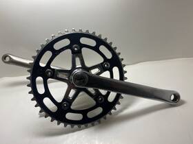 Cv-170 Sugino Survivor Set Ct 175 Crank Bmx 44 Sprocket Old Cranks 3 Piece