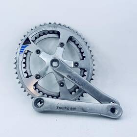 Mp-110 Sugino Vintage Mp 110 Crankset 170mm Double 52/42t Alloy Square Taper Road A89