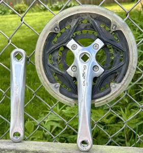 Mx2r Sugino Crankset Triple 28 38 48 Mtb Touring Cranks Chainring Mountain 175