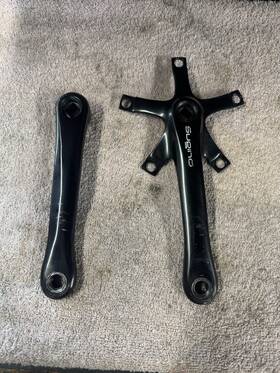 Rd2-175 Sugino Rd2 Crank Arm Set - 175mm Single Speed 130 Bcd Square Taper Jis Spindl