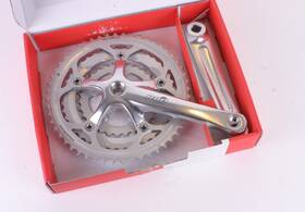 Fcr8700asss2bx Sun Race R80 Square Taper Triple Crankset 170 52/42/30t 8-speed Silver Touring