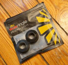 281-37249-k002 Sun Ringle Bubba Torque Caps Front Hub Wheel 15 110 Hayes Endcaps Pair