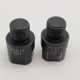 41617 Sunlite Bicycle Pedal Extenders 21mm Long 9/16 To Inch Crank No Package