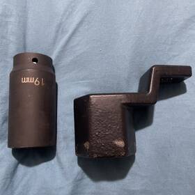 Sunluway Sl-19mm 50mm 19 Mm Harmonic Balancer Socket And Crankshaft Crank Pulley Wrench Holder