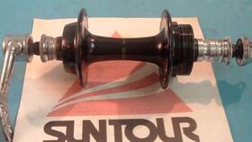 Bh-1500 Suntour Superbe Pro 5/6/7-spd Rear Road Hub 36h-small Flange With Qr- 126mm -vgc