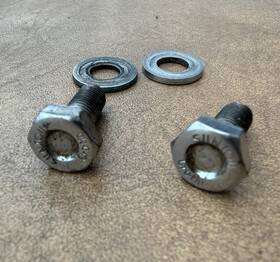 Suntour C4-mo Sun Tour Cro-mo Crankset Bolts With Washers Silver Bmx