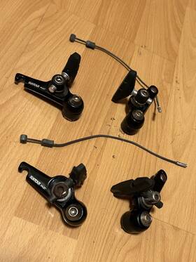 Ct-xp20 Suntour Vintage Xc Pro Low Profile Cantilever Brake Set 90s Mtb Brakes