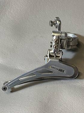Fd-2600 Suntour Vintage Arx Front Derailleur 28.6 Clamp Bottom Pull 80s Road Double