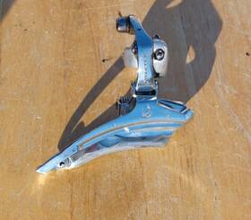 Derailleur-28.6 Suntour Fd11-sm13 Campagnolo Mirage Triple Front Clamp- Road Tour- 22t Difference