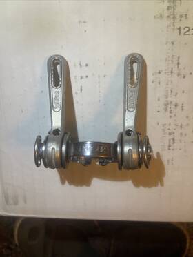 Ld-3350 Suntour Vtg Early 80s Downtube Friction Shifters Cyclone Made In Japan