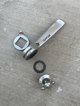 Ld-3700 Suntour Cyclone Downtube Left Front Shift Lever Exc / Made In Japan