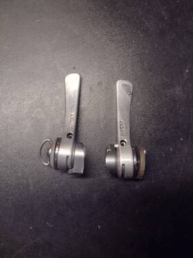 Rd-3000 Suntour Vintage Down Tube Shifters 6 Speed Braze On Touring 6s