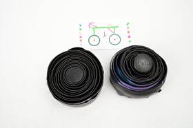 Supacaz 660902391790 Super Sticky Kush Galaxy Oil Slick Tape With Fizik Plugs Road Gravel Bike