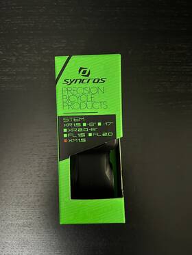 270198-0001060 Syncros Xm1.5 Mountain Bike Stem 31.8mm Clamp Black 50mm