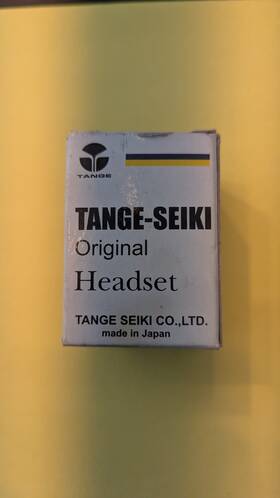 Lv-11 Tange Seiki Tange-seiki Levin 1 Inch Threaded Headset Chrome 30.2/26.4 Njs