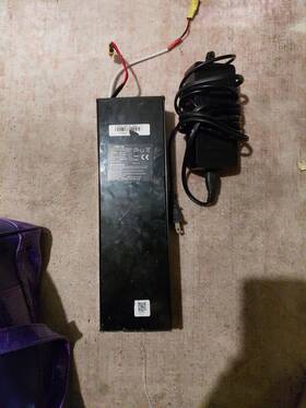 Tt-z144-4810 Taot Ao 48 Volt E- Bike Battery With Charger Lithium- Ion Model Number Tt-z144
