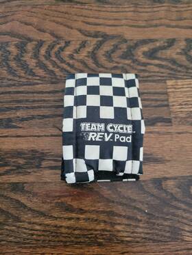 Team Cycle 035011004556 Vtg Double Rev Pad Reversible Steering Stem Neck Bmx Black / White