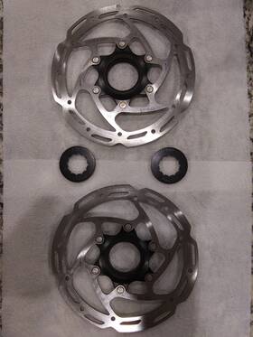 Abrt000026 Tektro Tr-35 Centerlock Disc Brake Rotors - 160mm With Lock Rings