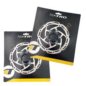 Cb005833 Tektro 160 180mm Center Lock Cx/grx Bike Disc Brake Rotor Thickness 2.3mm Silver