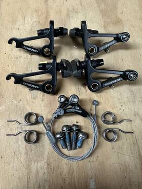 Cr720r Tektro Vintage Cyclocross Cantilever Brake Set Cr720 Quartz Series