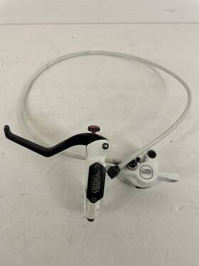 Hd-m760 Tektro Auriga Pro Hydraulic Disc Brake Set - White And Black Front Or Rear