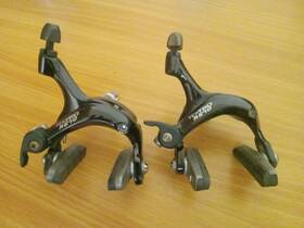 R570 Tektro Brakes Front And Rear 309 Grams Very Lightweight Road Bike Calipers