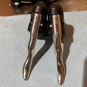 Rl340silver Tektro Rl340 Pair/set Of Road Bike Brake Aero Short-pull Levers Black/silver