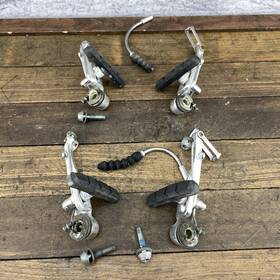 Tx66 Tektro V Brake Set Alloy Linear Pull Front Rear Bike Brakes 395g Mtb Hybrid