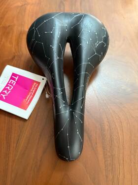 21032n19 Terry Butterfly Galactic Saddle - Black Night Womens
