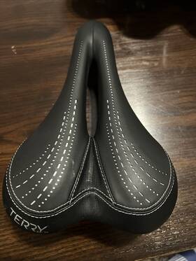 Terry 666953308534 Liberator Y Gel Mens Endurance Leather Bicycle Saddle Alloy Rails Bike