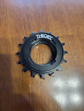 Freth100016tbla Theory 16t Rattlesnake Freewheel Black