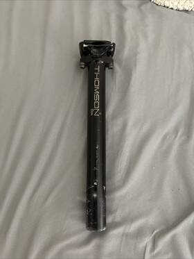 Spe102 Thomson 875850000551 Elite Seatpost 27.2 X 250mm Zero Setback Black -