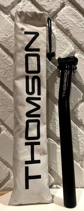 Thomson 875850000919 Elite Setback Seatpost 31.6mm X 367mm. Black